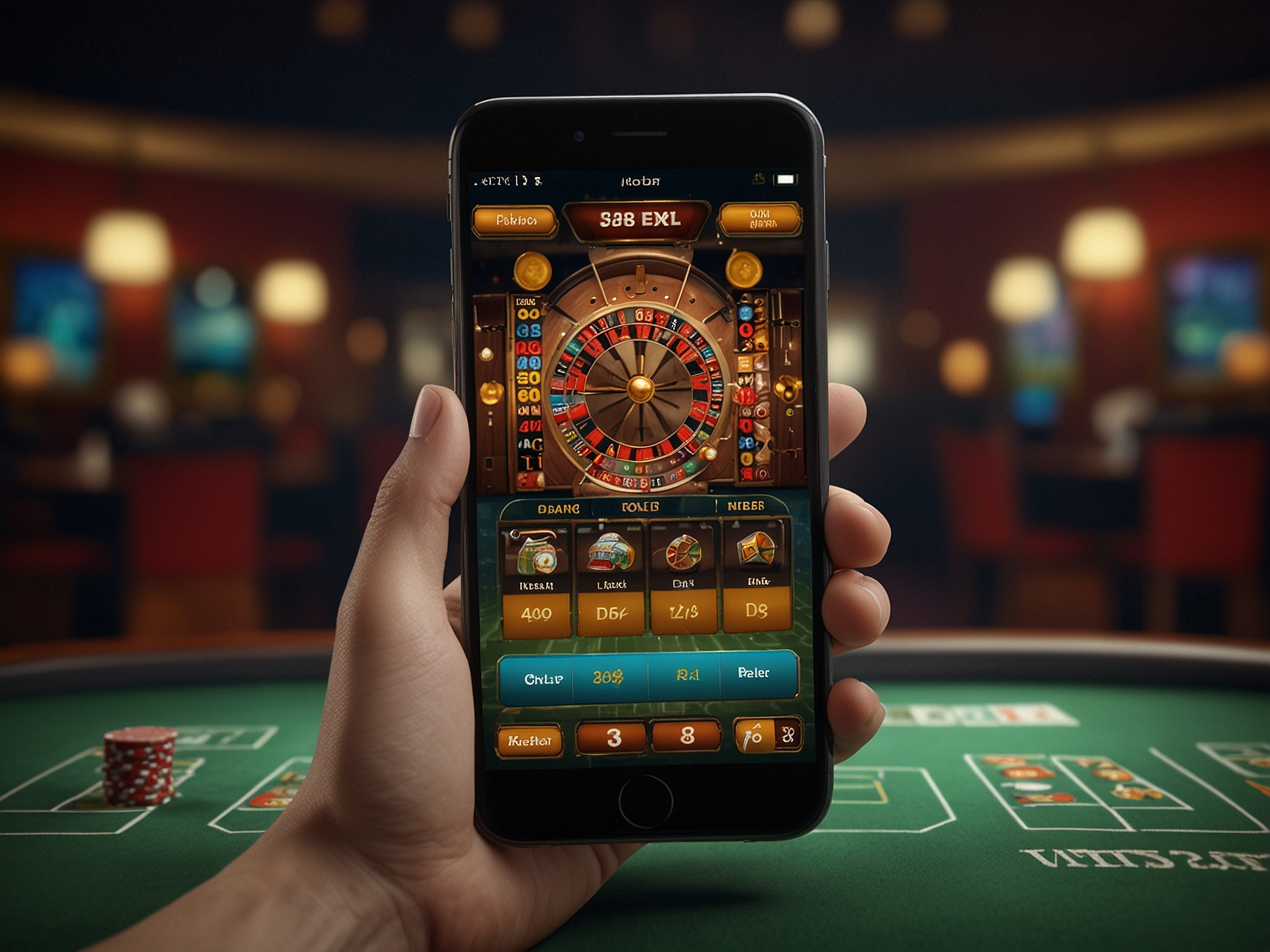 Schermata app FantasyTeam su smartphone