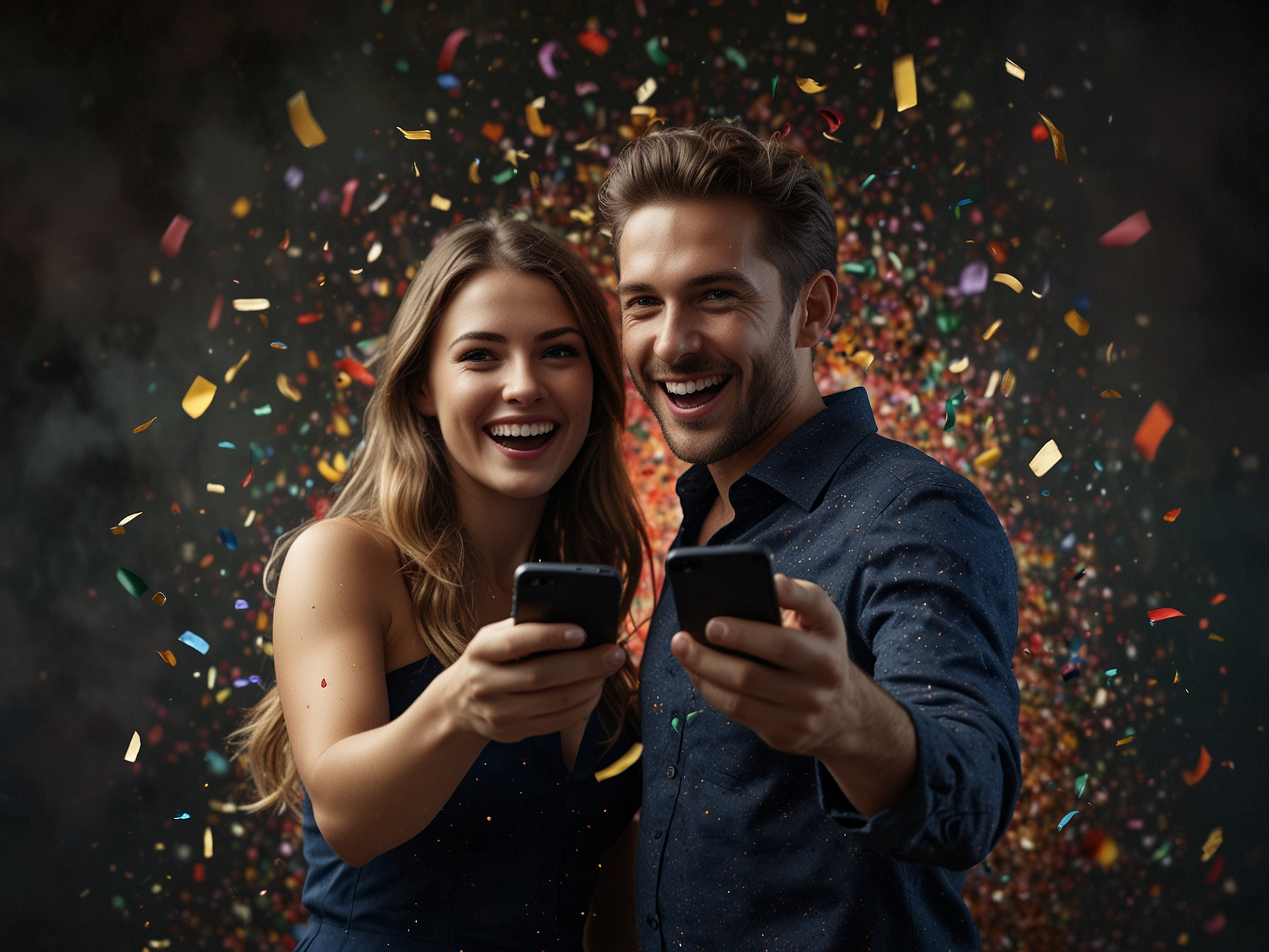 Persone felici con bonus casinò